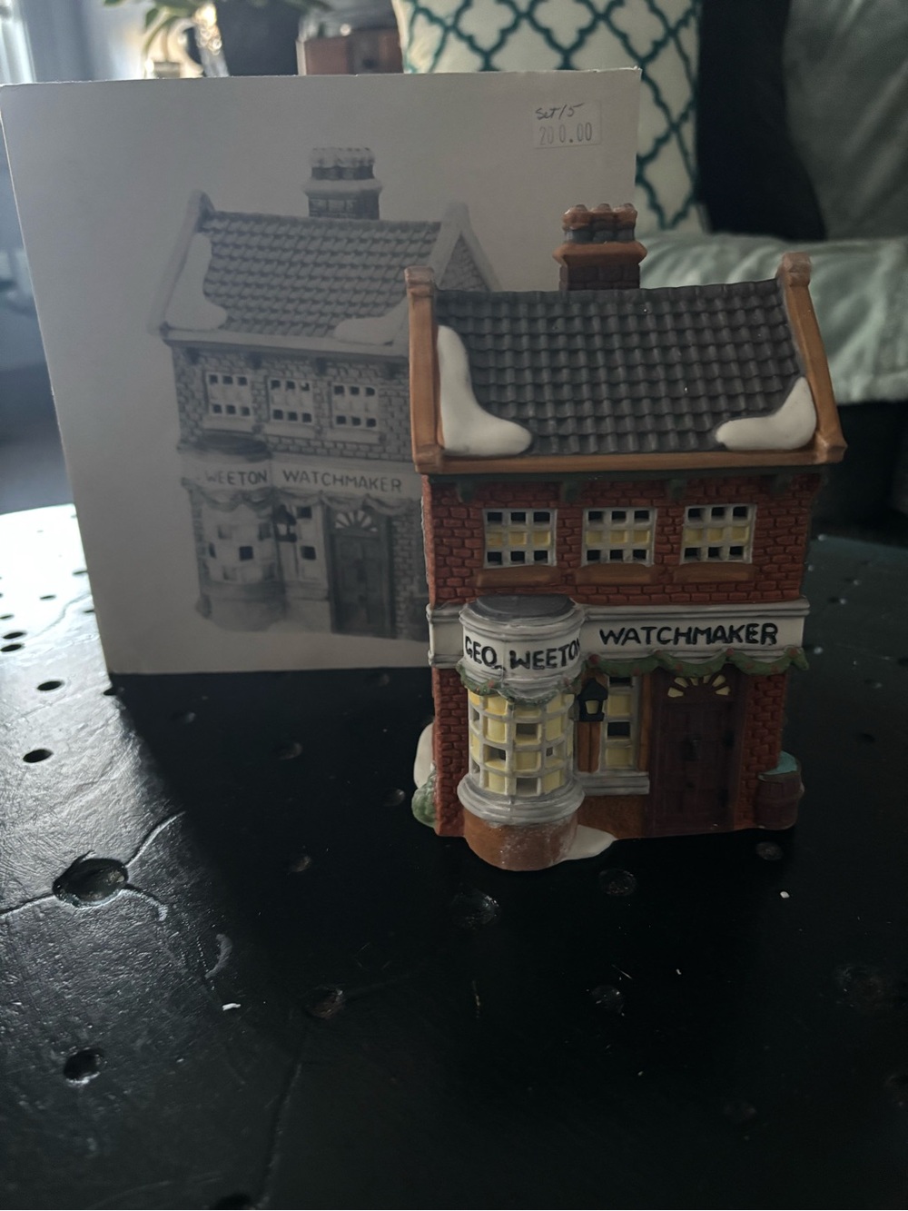 Department 55 Dickens Village Series- ‘Geo Weeton Watchmaker’